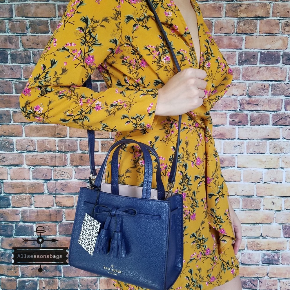 Kate spade hayes Street Small Sam Blue ridge bag - Picture 7 of 8